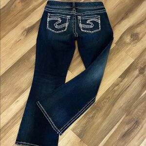 Silver Jeans Dark Blue Boot Cut Women's Jeans